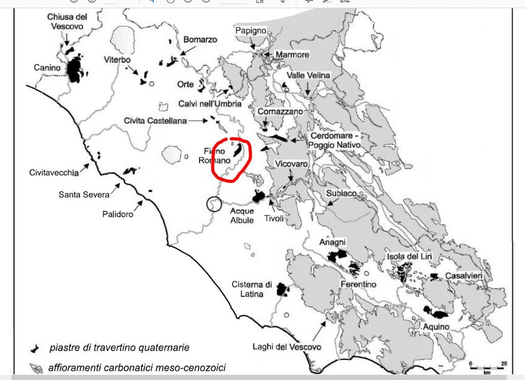 Litogenesi Bassa Valle del Tevere - Sedimentazione